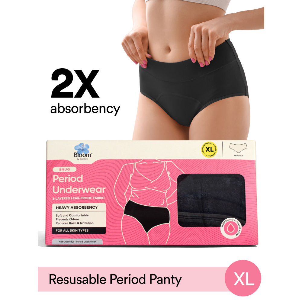 Bloom by Boldcare Soft Cotton Reusable Period Underwear For Women