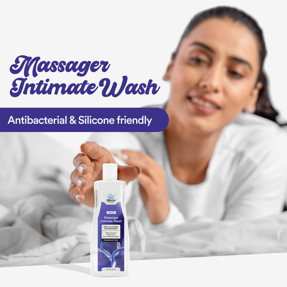 Bloom by Boldcare Massager Wash Anti-Bacterial Wash Alcohol-Free & Body Safe