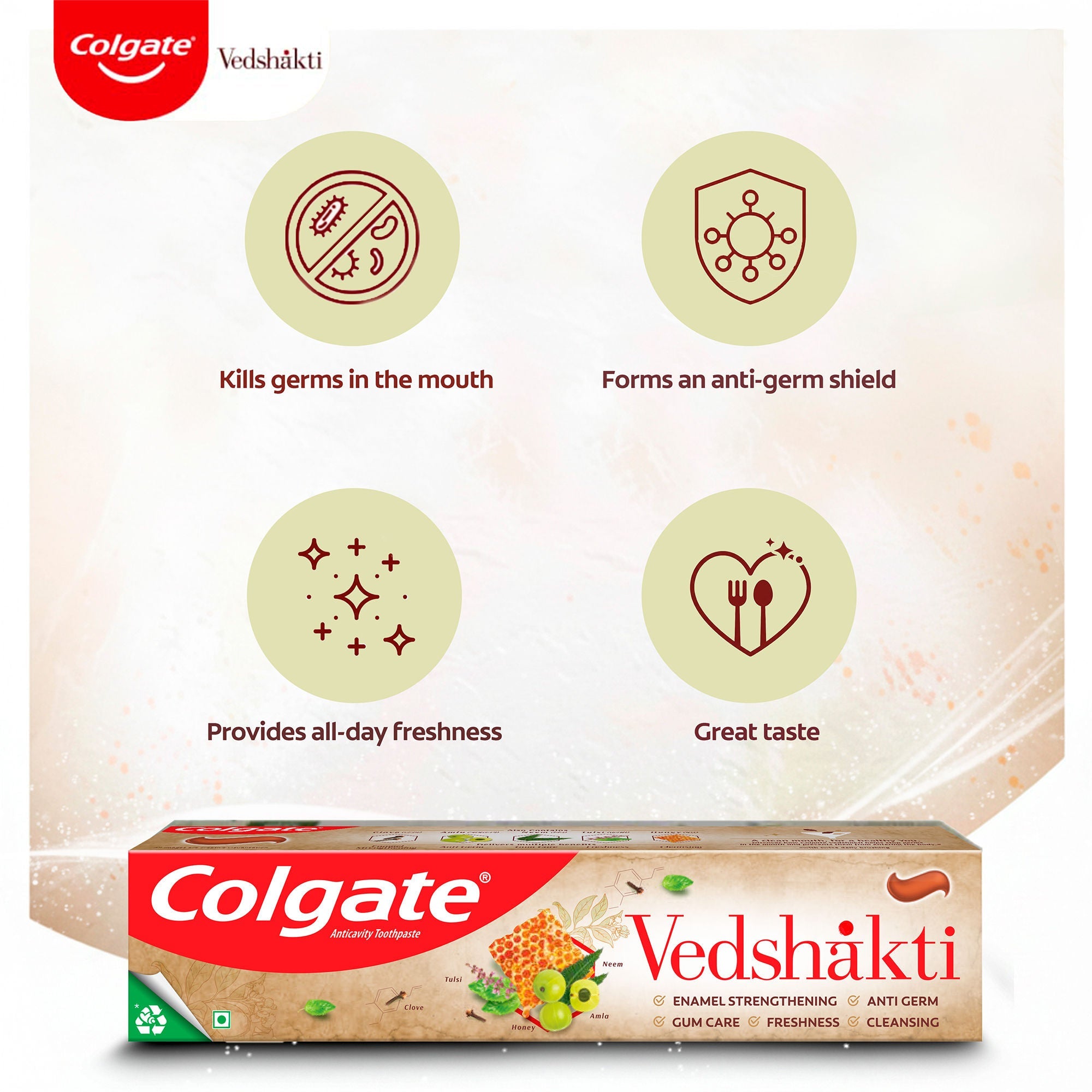 Colgate Vedshakti Toothpaste For Whole Mouth Health