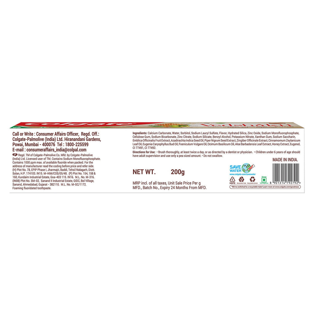 Colgate Vedshakti Toothpaste For Whole Mouth Health