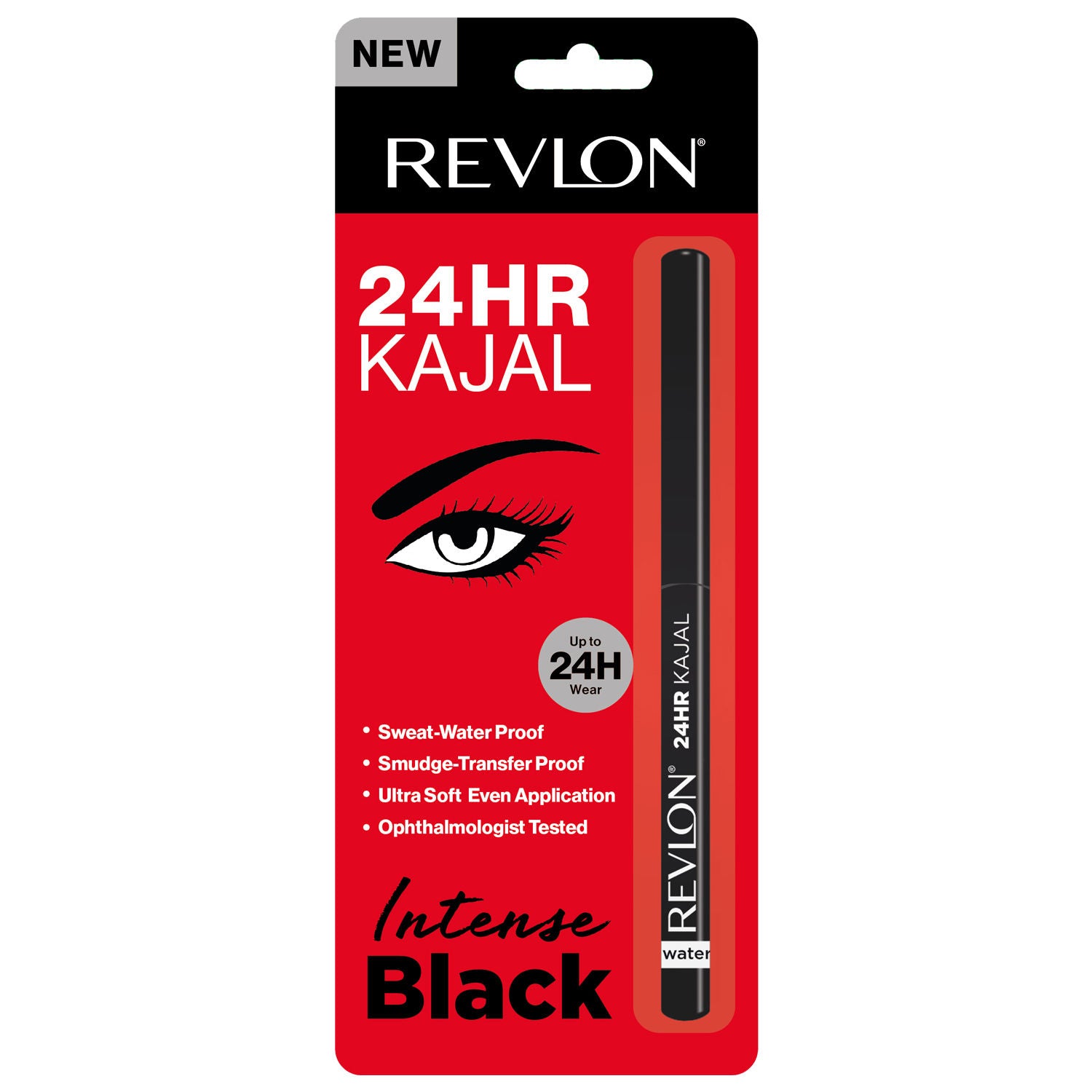 Revlon 24HR Kajal - Intense Black ( Waterproof & Smudgeproof)