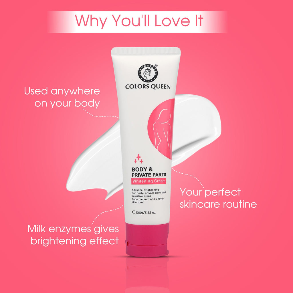 Colors Queen Body & Private Part Whitening Cream