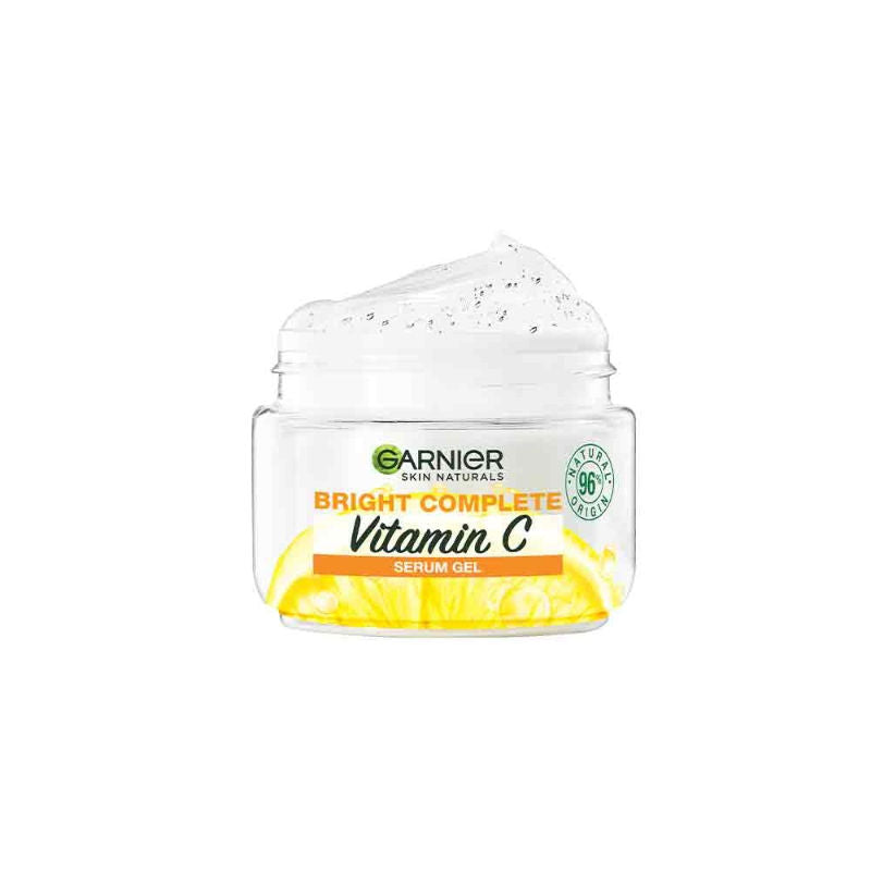 Garnier Bright Complete Vitamin C Serum Gel With Vitamin C Cream For Instant Brighter Skin