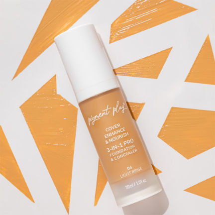 Pigment Play 3-in-1 Cover + Enhance + Nourish Foundation & Concealer