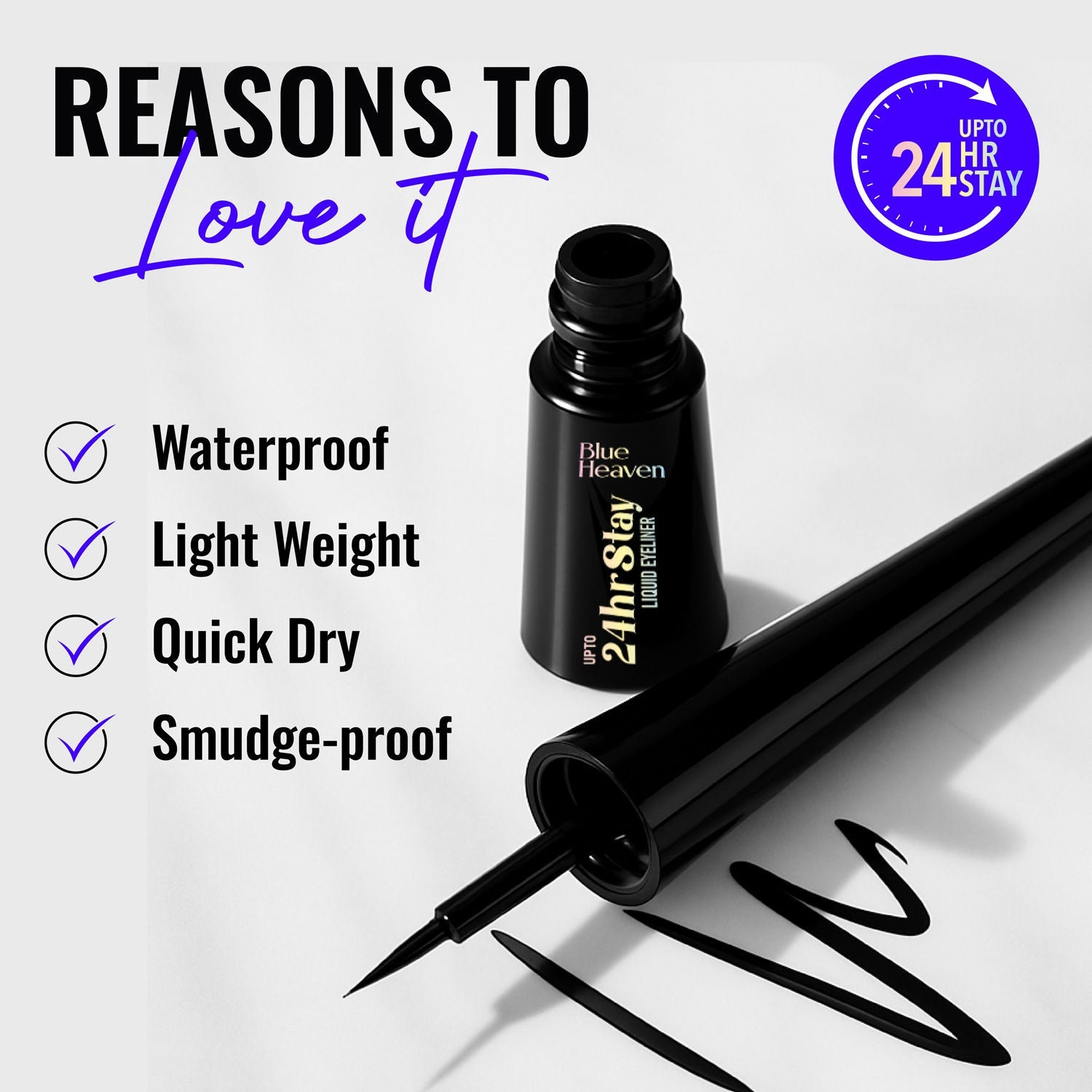 Blue Heaven 24Hr Stay Liquid Eyeliner