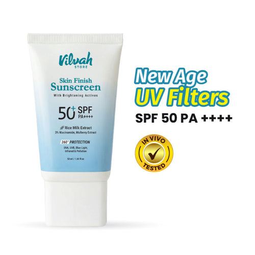 VILVAH Skin Finish Sunscreen - SPF 50 PA++++
