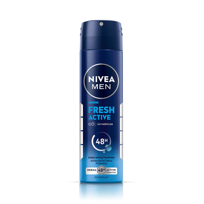 NIVEA MEN Deodorant, Fresh Active, 48h Long lasting Freshness