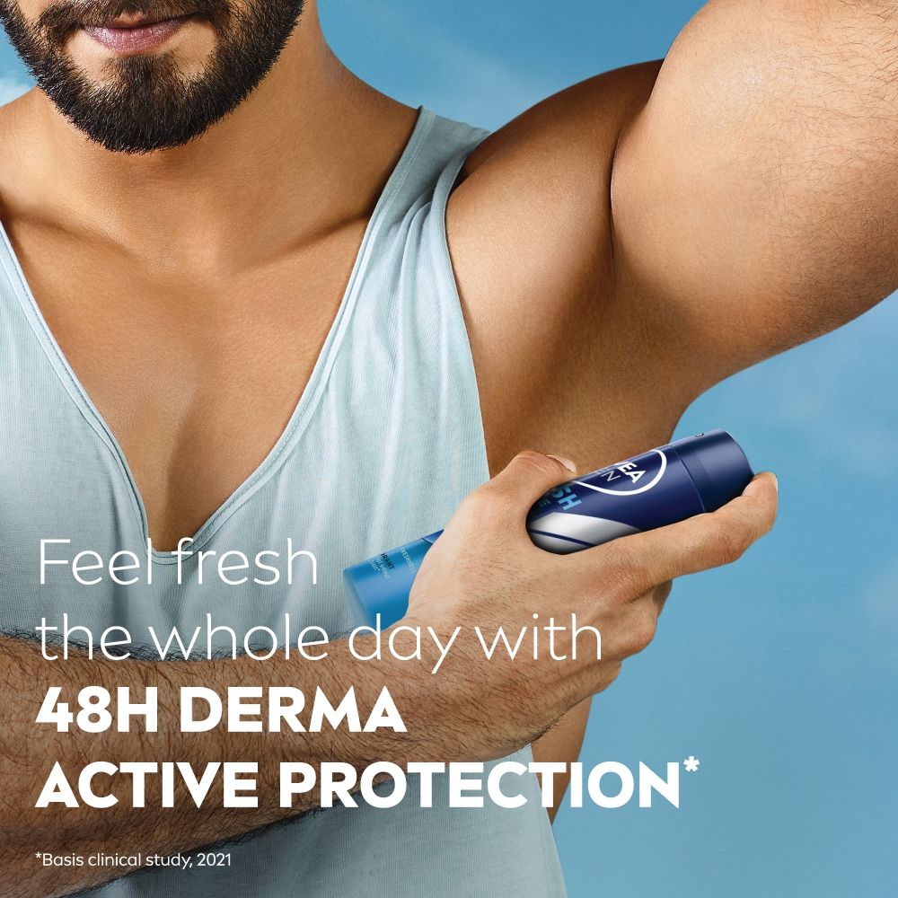NIVEA MEN Deodorant, Fresh Active, 48h Long lasting Freshness