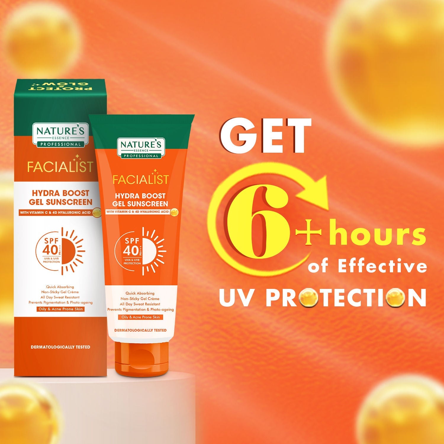 Nature's Essence Professional Hydra Boost Gel SunScreen SPF 40 PA+++