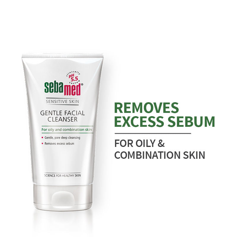 Sebamed Gentle Facial Cleanser - For Oily and Combination Skin