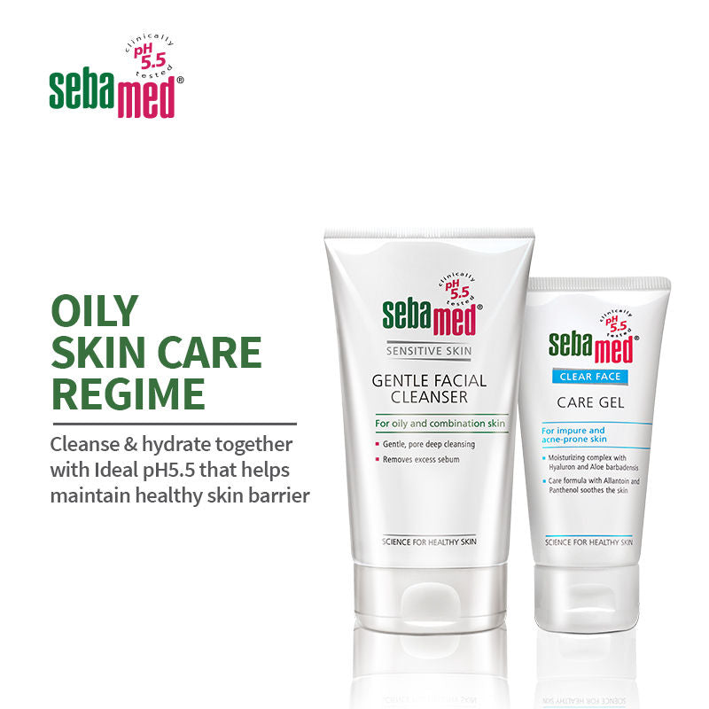 Sebamed Gentle Facial Cleanser - For Oily and Combination Skin