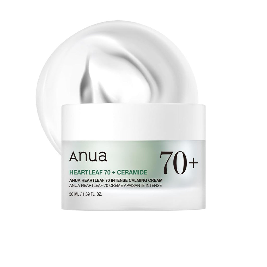 Anua Heartleaf 70 Intense Calming Cream with Ceramide & Panthenol for Skin Barrier Repair