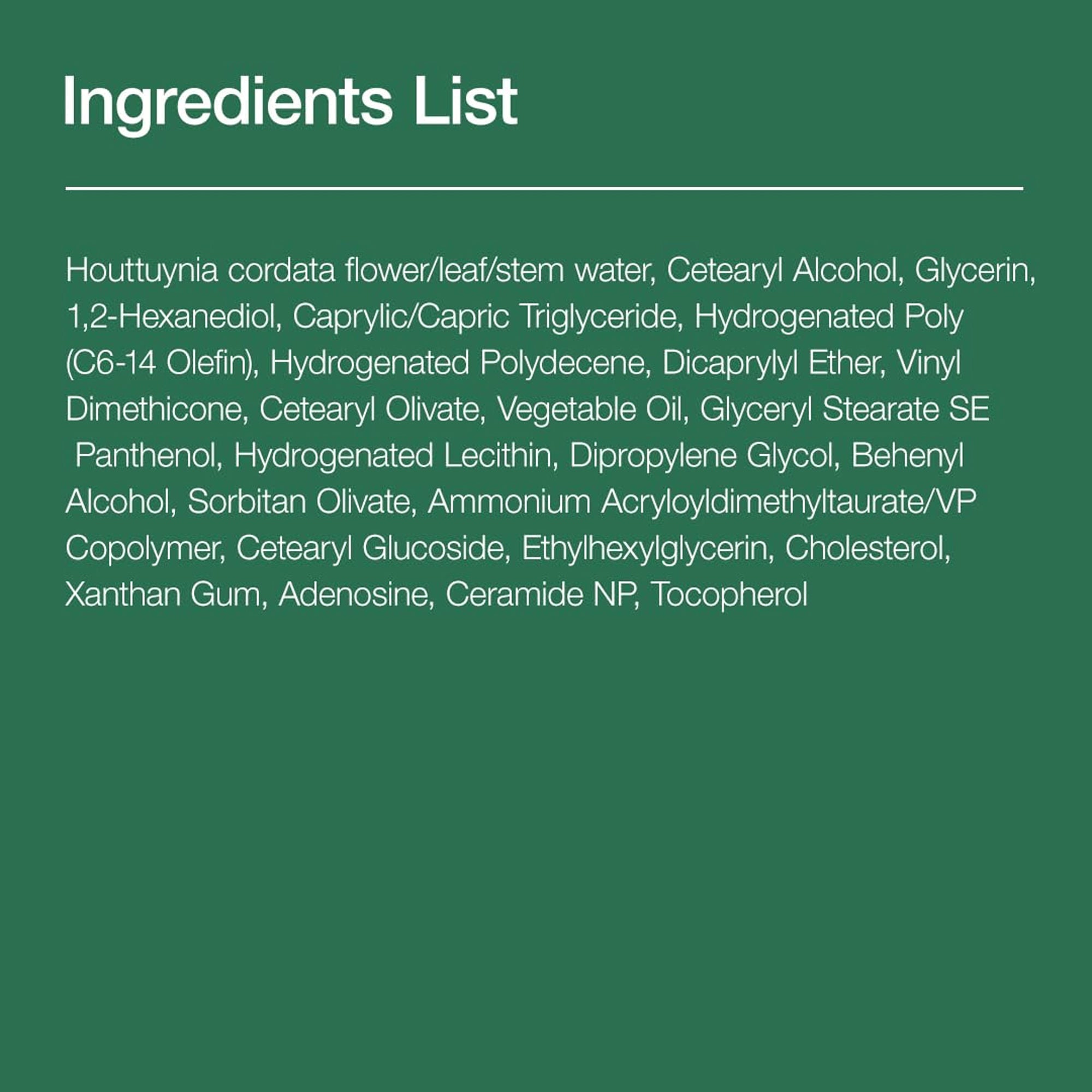 Anua Heartleaf 70 Intense Calming Cream with Ceramide & Panthenol for Skin Barrier Repair