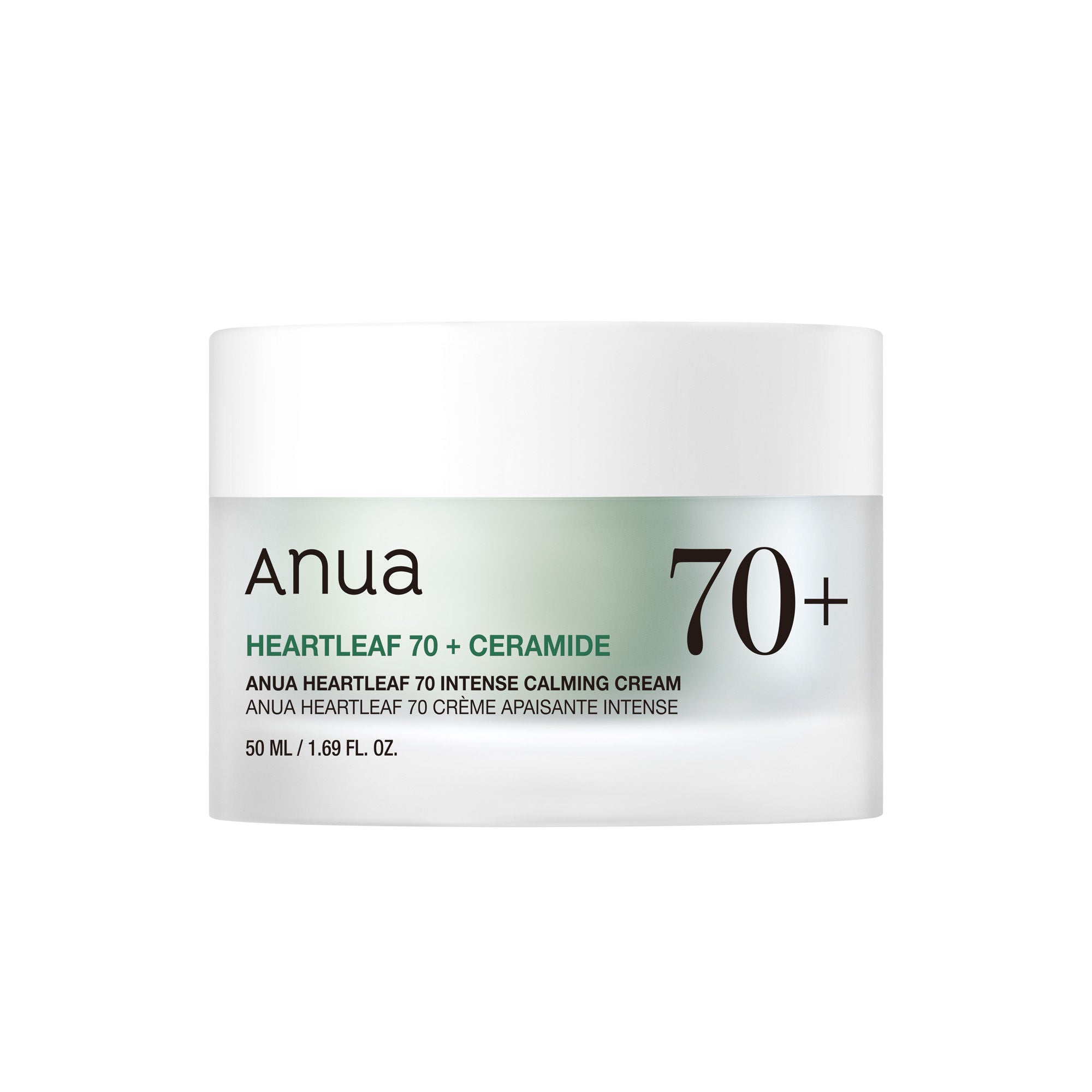 Anua Heartleaf 70 Intense Calming Cream with Ceramide & Panthenol for Skin Barrier Repair