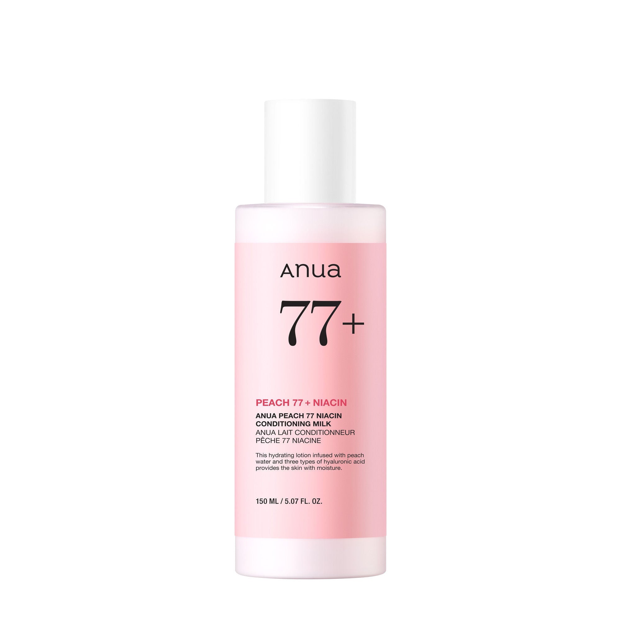 Anua Peach 77 Niacin Conditioning Milk with Ceramide & Hyaluronic Acid for Hydrating & Brightening