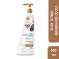 Everyuth Naturals Body Lotion - Nourishing Cocoa with 100% Natural Almond Milk, Non-Sticky