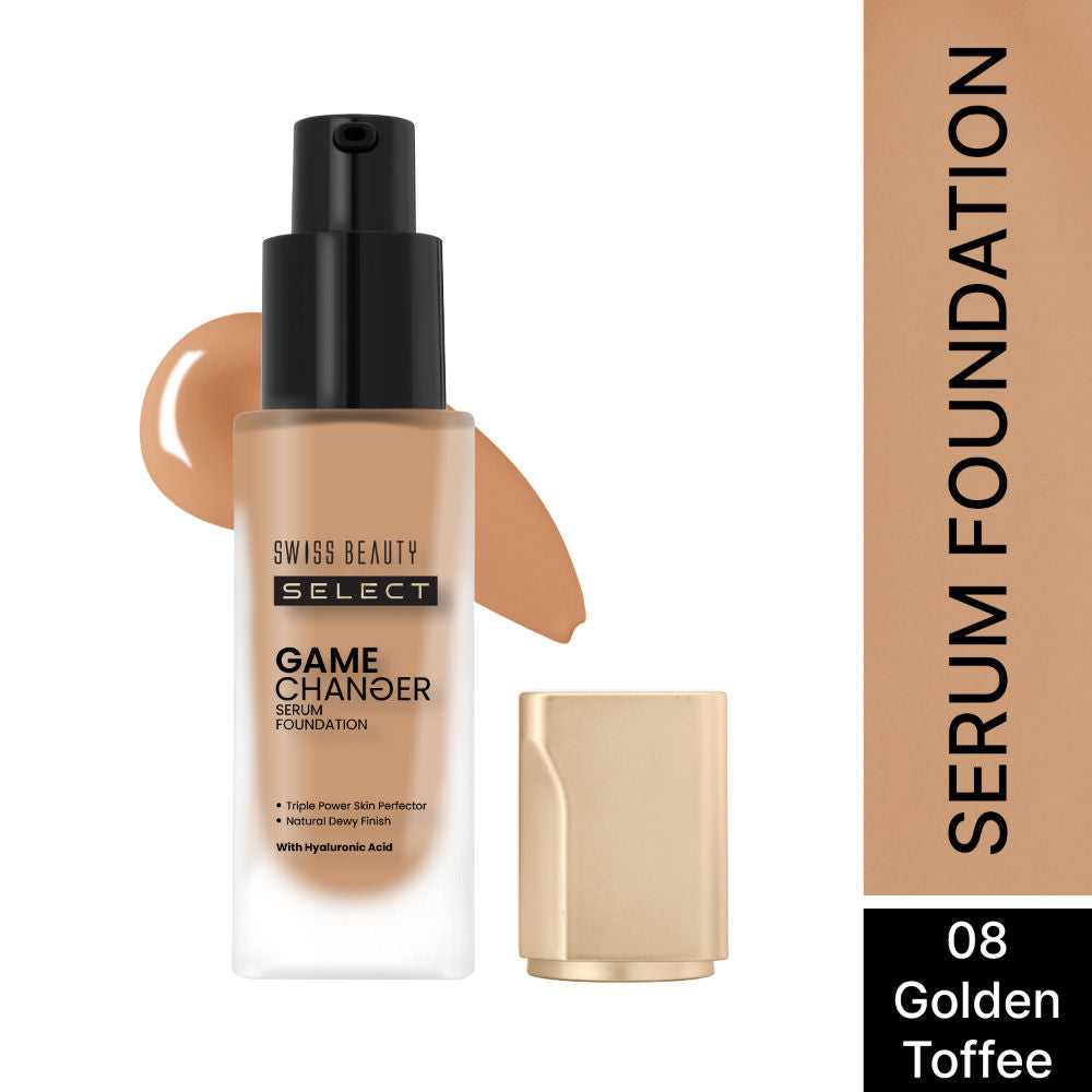 Swiss Beauty Select Game Changer Serum Foundation With Natural and Dewy Finish