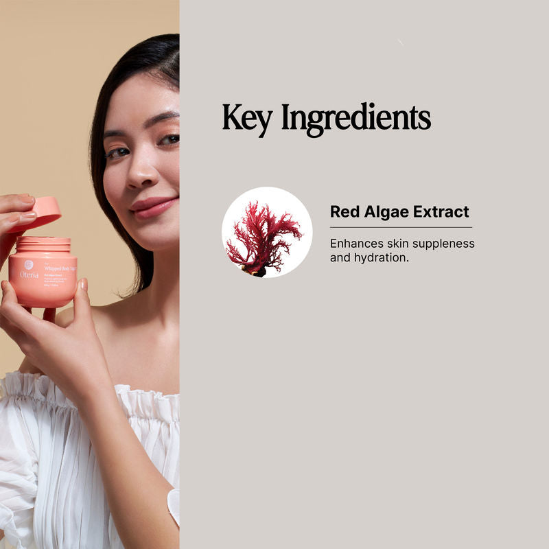 Oteria Whipped Body Yogurt With Red Algae Extract And Citrus Notes