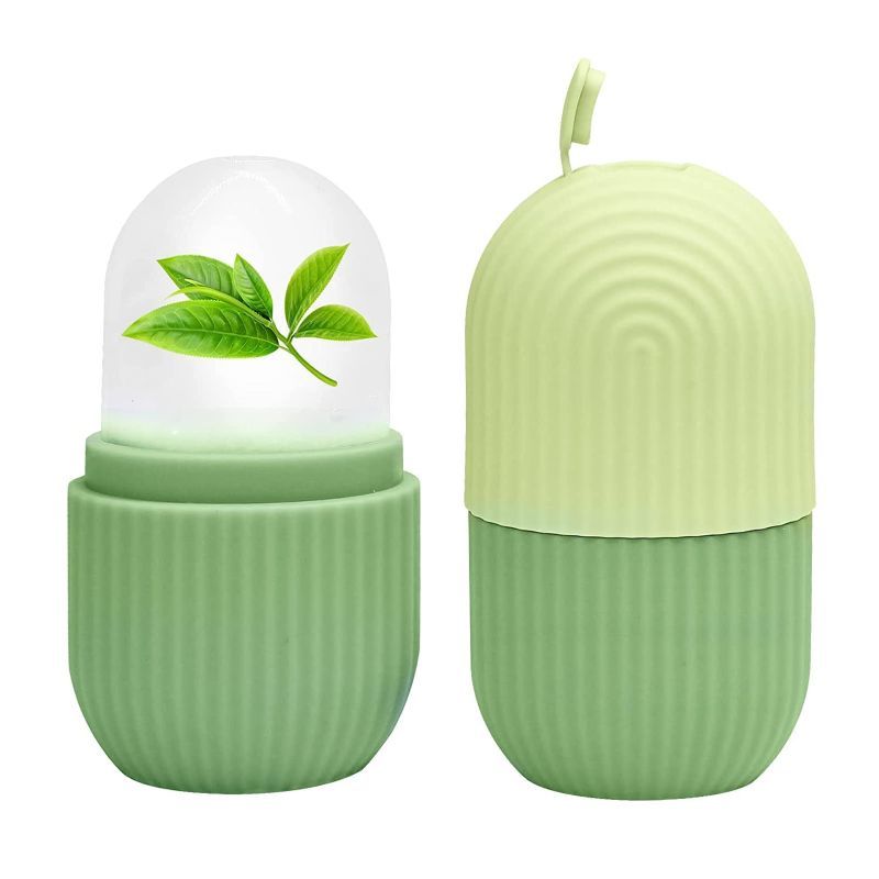 Kazarmaa Ice Roller Massage for Face Toning - Green