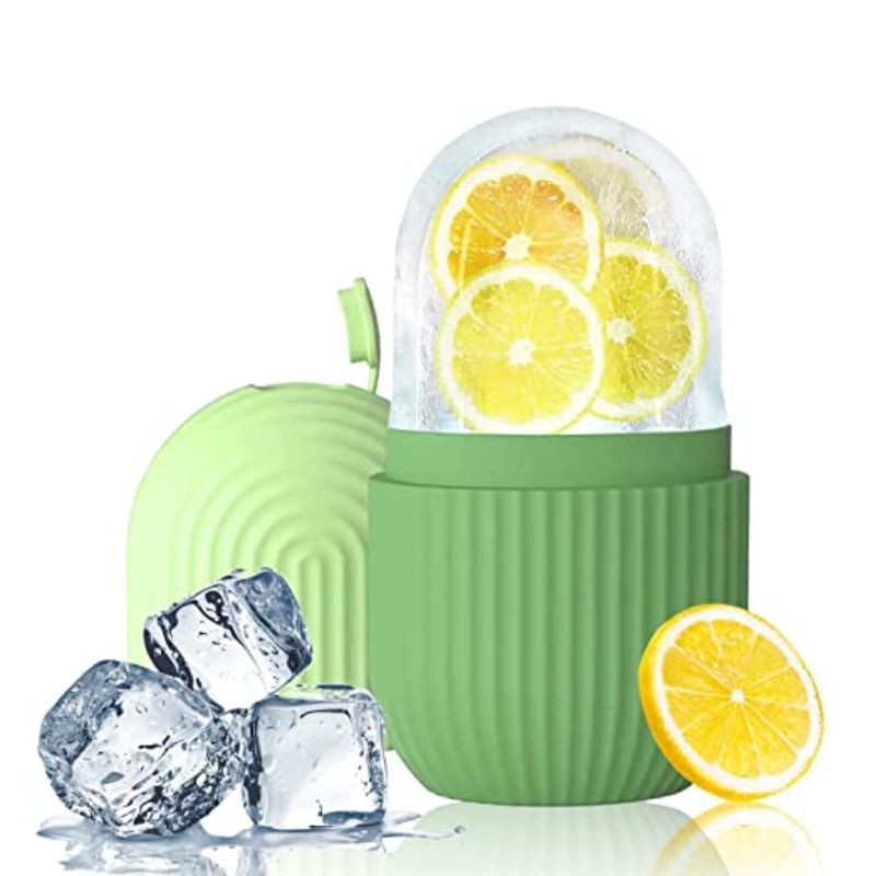 Kazarmaa Ice Roller Massage for Face Toning - Green