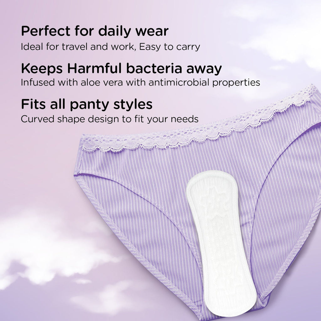 Pee Safe Daily Aloe Vera Freshness Panty Liners