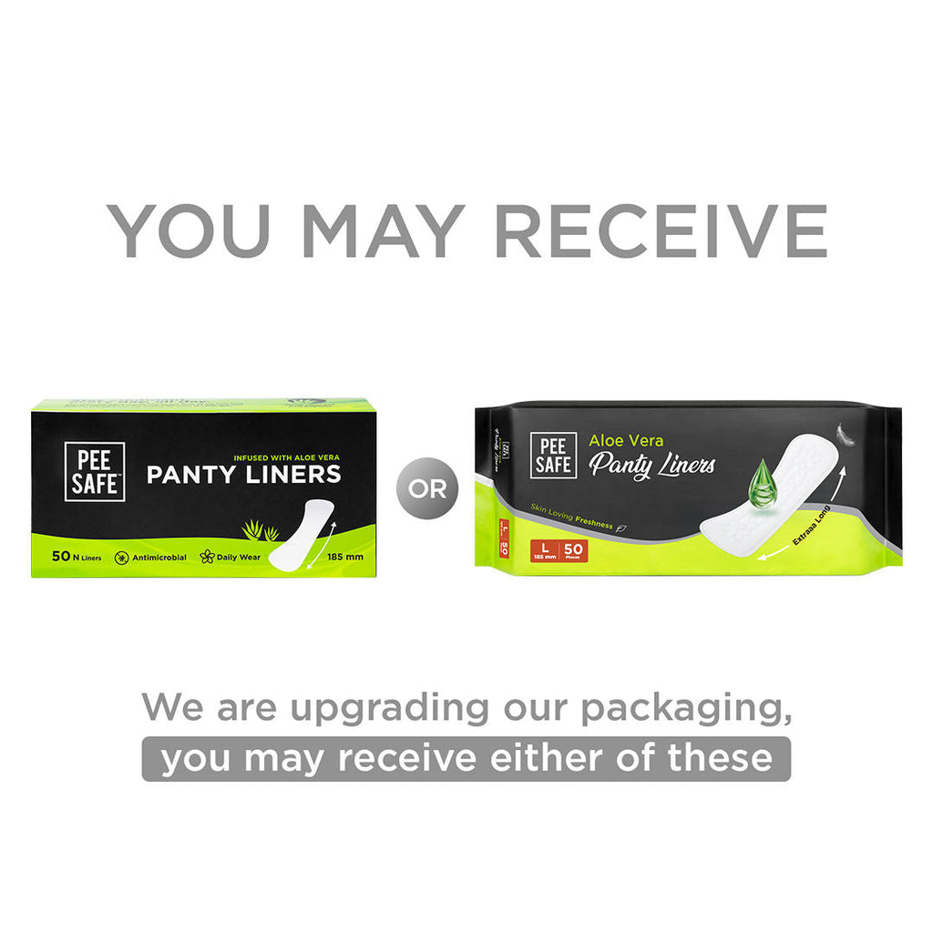Pee Safe Daily Aloe Vera Freshness Panty Liners