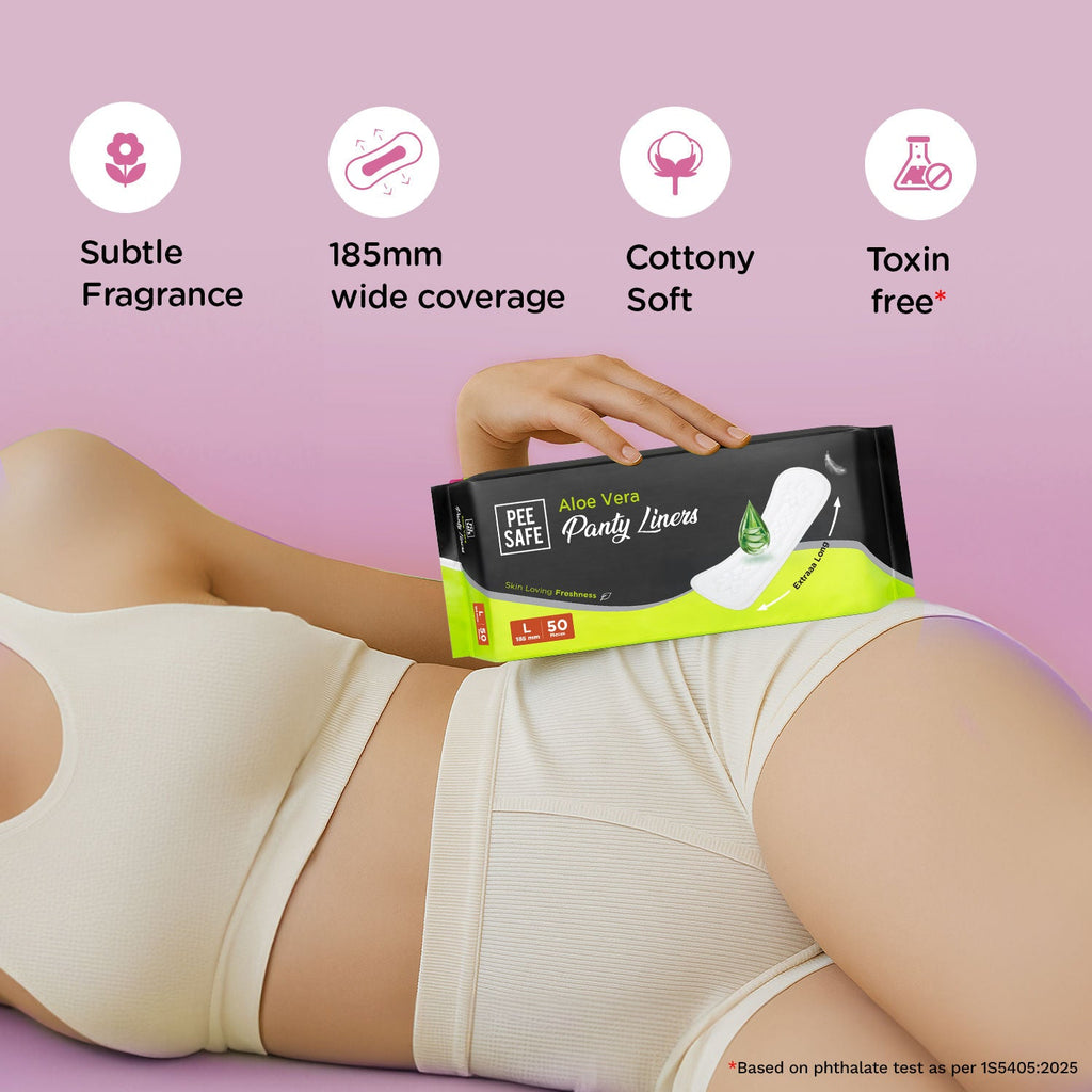 Pee Safe Daily Aloe Vera Freshness Panty Liners