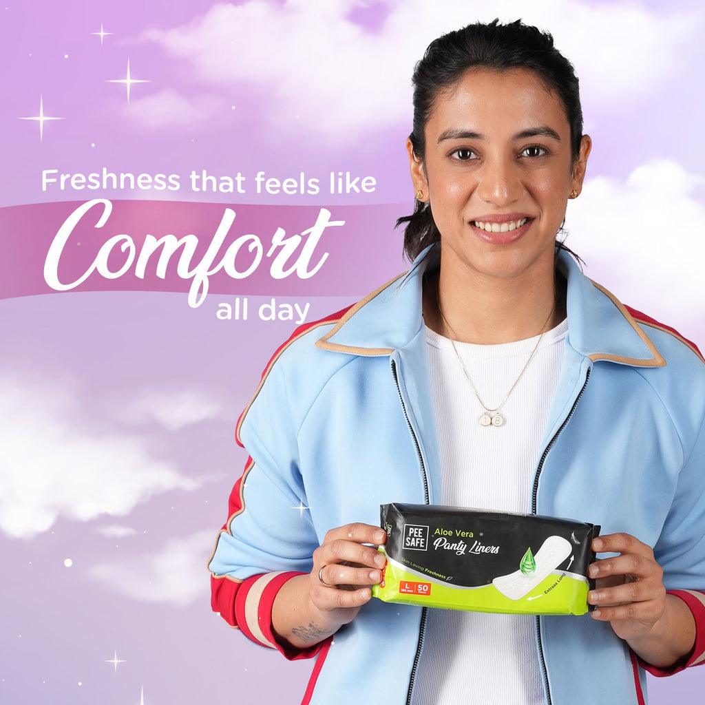Pee Safe Daily Aloe Vera Freshness Panty Liners