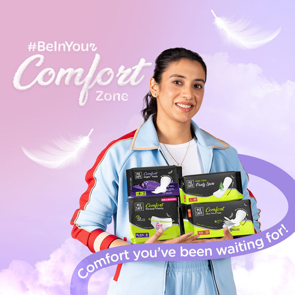 Pee Safe Comfort Ultra Thin Rash Free Sanitary Pads
