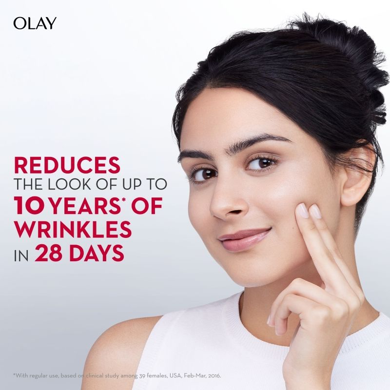 Olay Regenerist Mico Sculpting Day Cream For Plump-Bouncy Skin With Hyaluronic Acid & Niacinamide