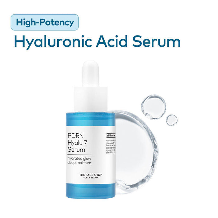 The Face Shop Alltimate PDRN Deep Hydration Serum With 7 Types Of Hyaluronic Acid For Firm Skin