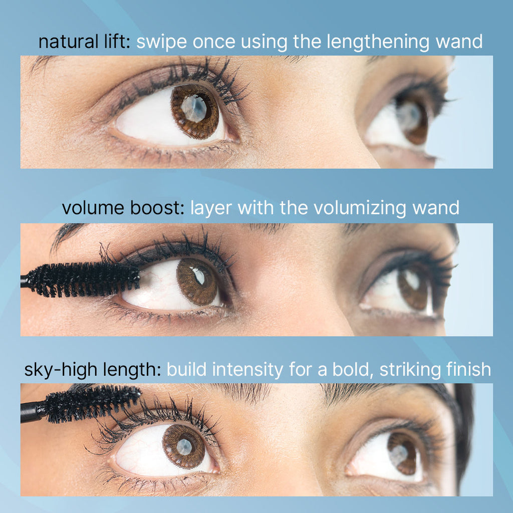 Sotrue Dark Spell 2-In-1 Mascara with Lightweight, Strengthens & Promotes Lash Growth