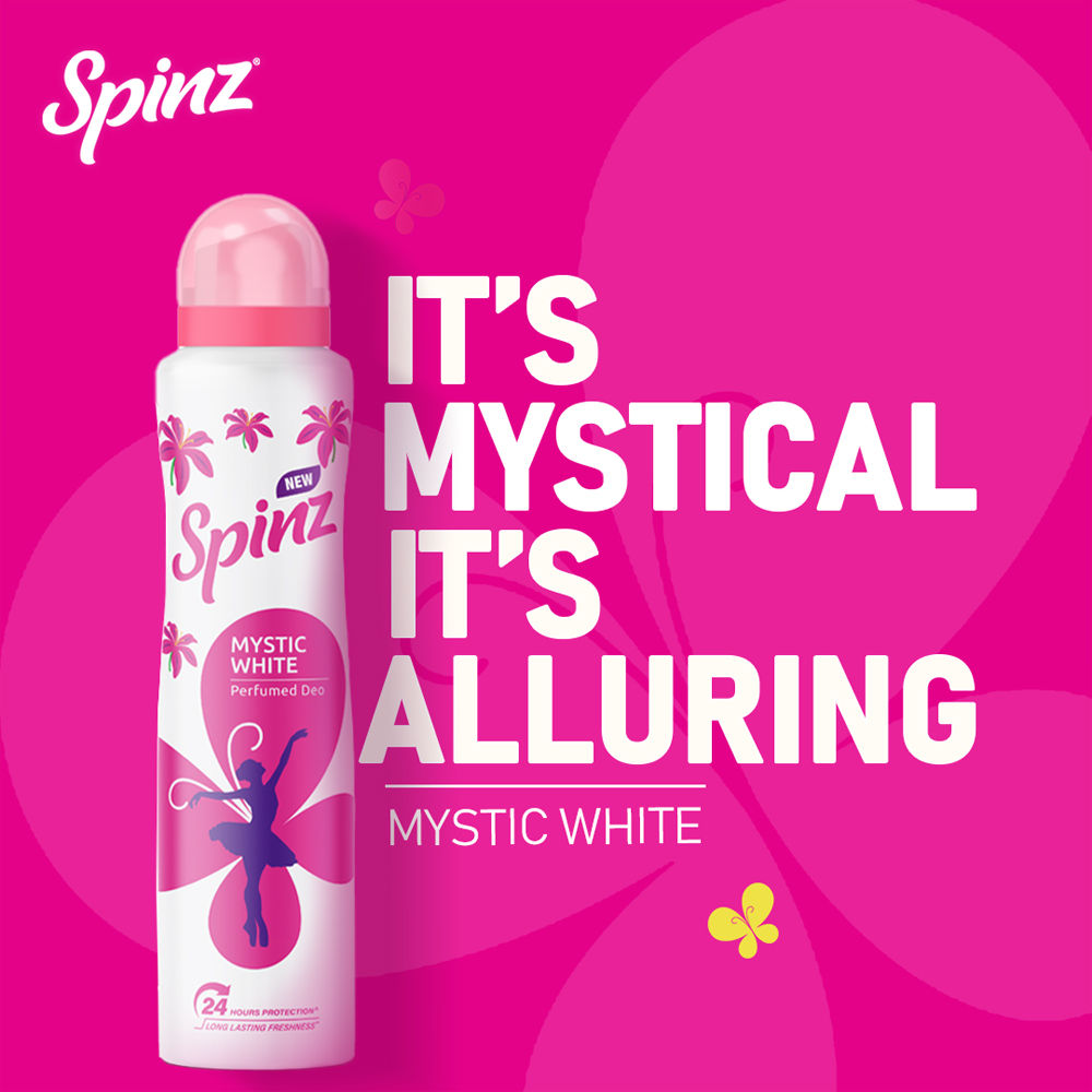 Spinz Mystic White Perfumed Deo