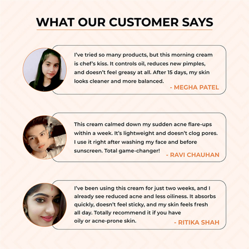 Dr. Sakhiya Acne & Pimple Morning Cream