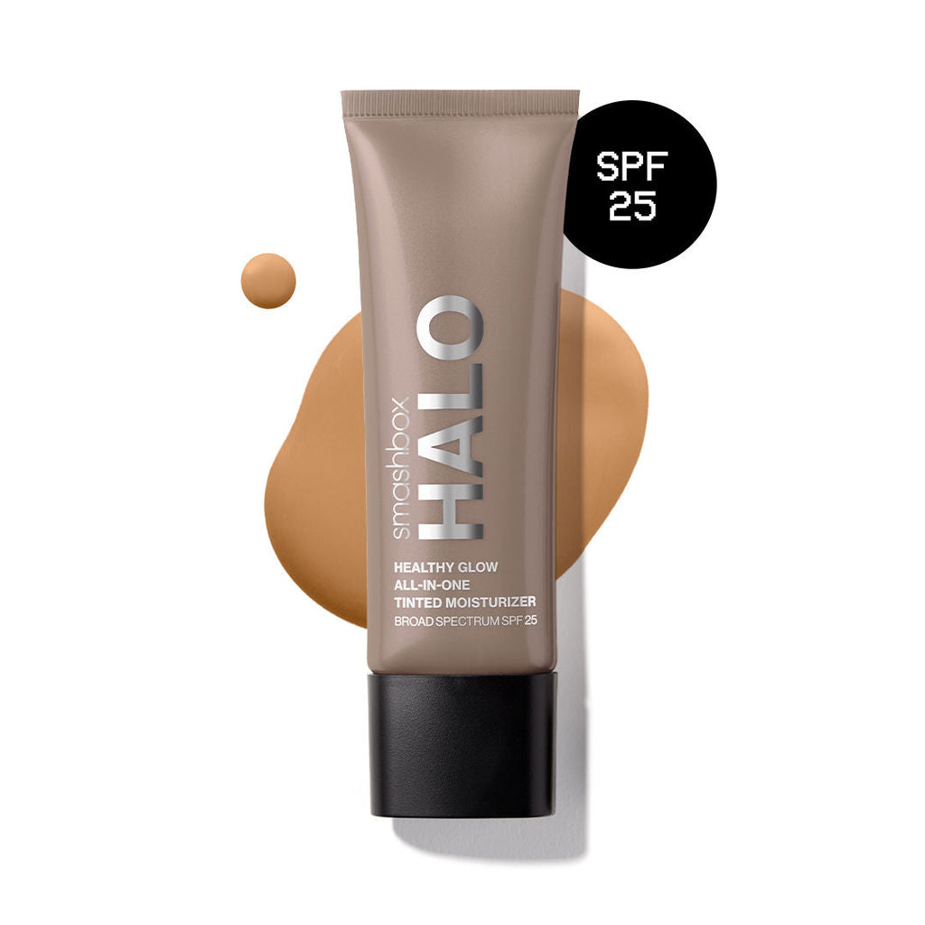 Smashbox Halo Healthy Glow All-In-One Tinted Moisturizer Foundation With SPF 25 Travel Size (Skin Tint)