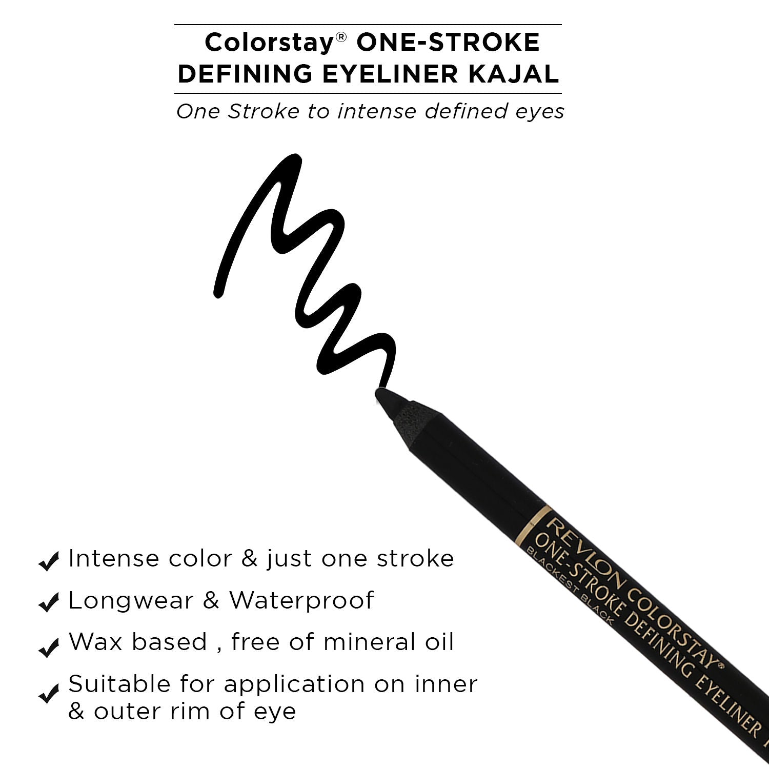 Revlon Colorstay One Stroke Eyeliner Kajal