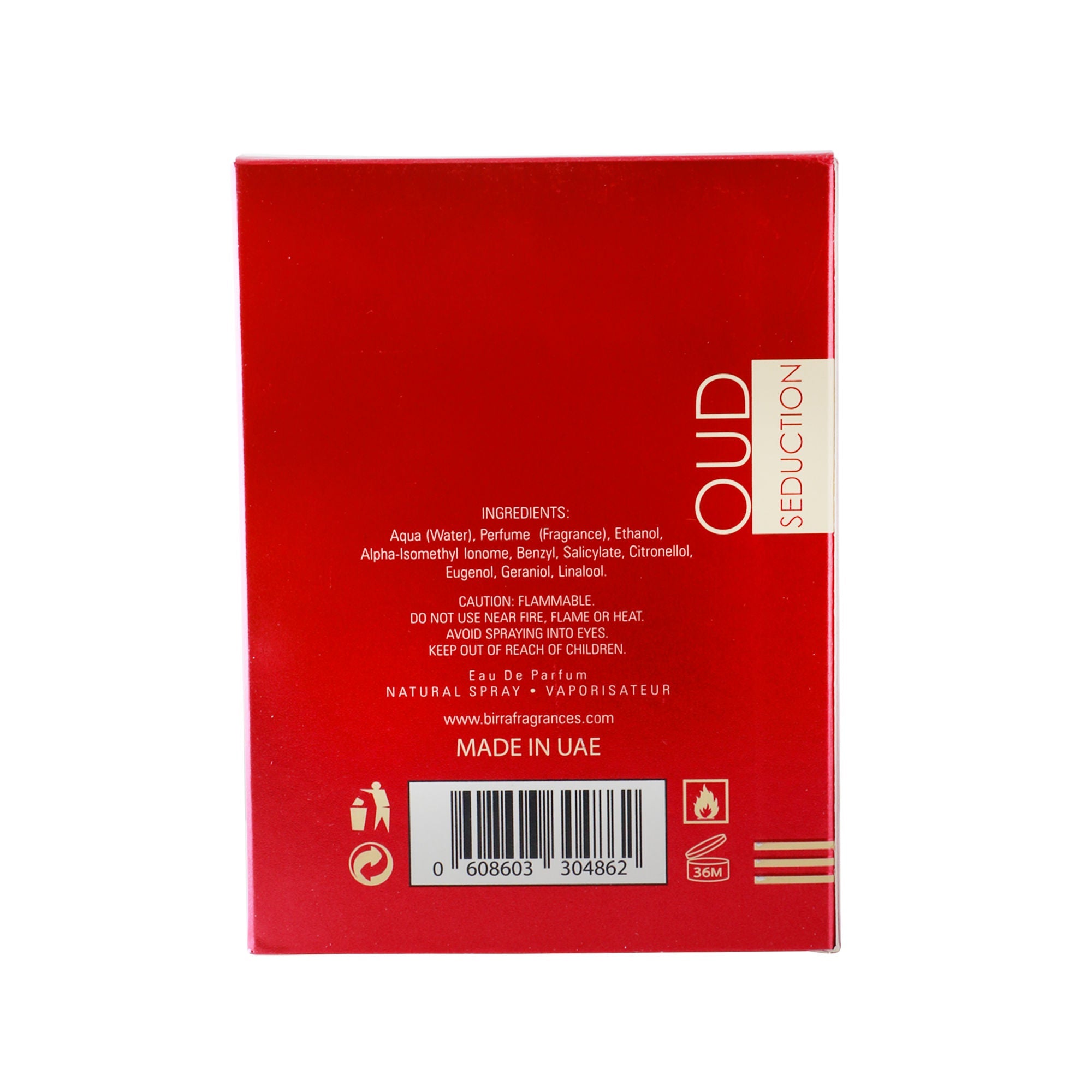 Birra Oud Seduction Unisex Eau De Parfum