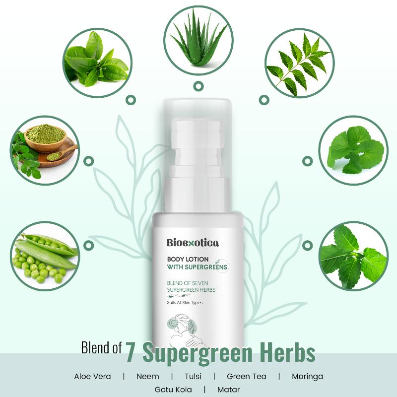 BioExotica Body Lotion With SuperGreens