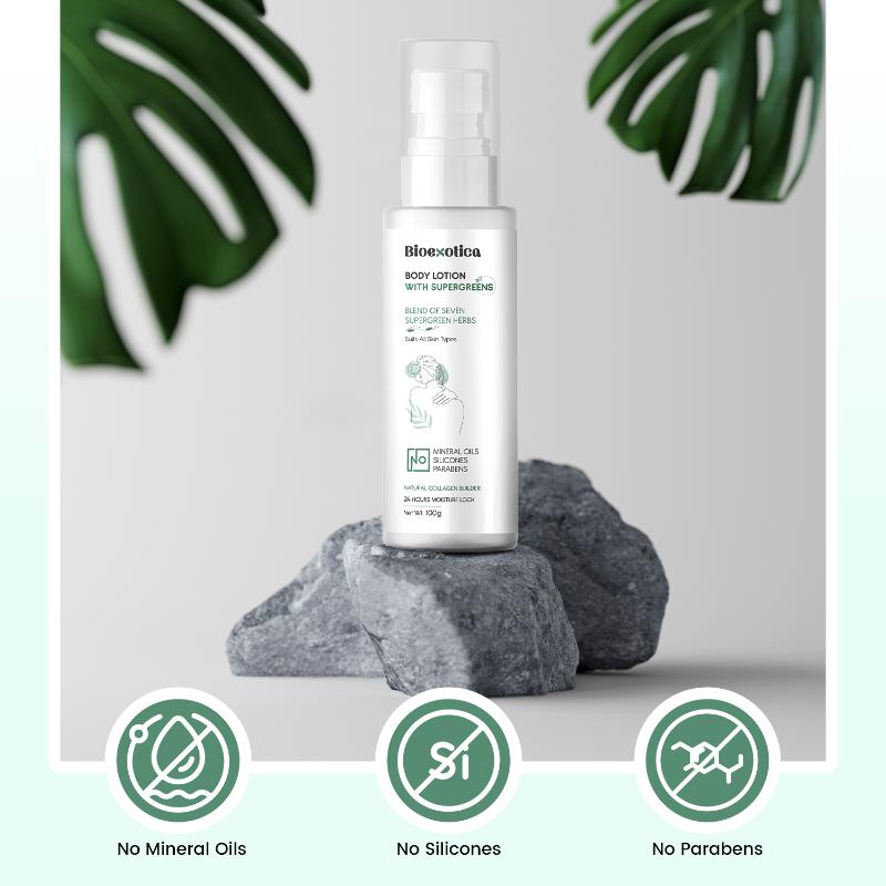 BioExotica Body Lotion With SuperGreens