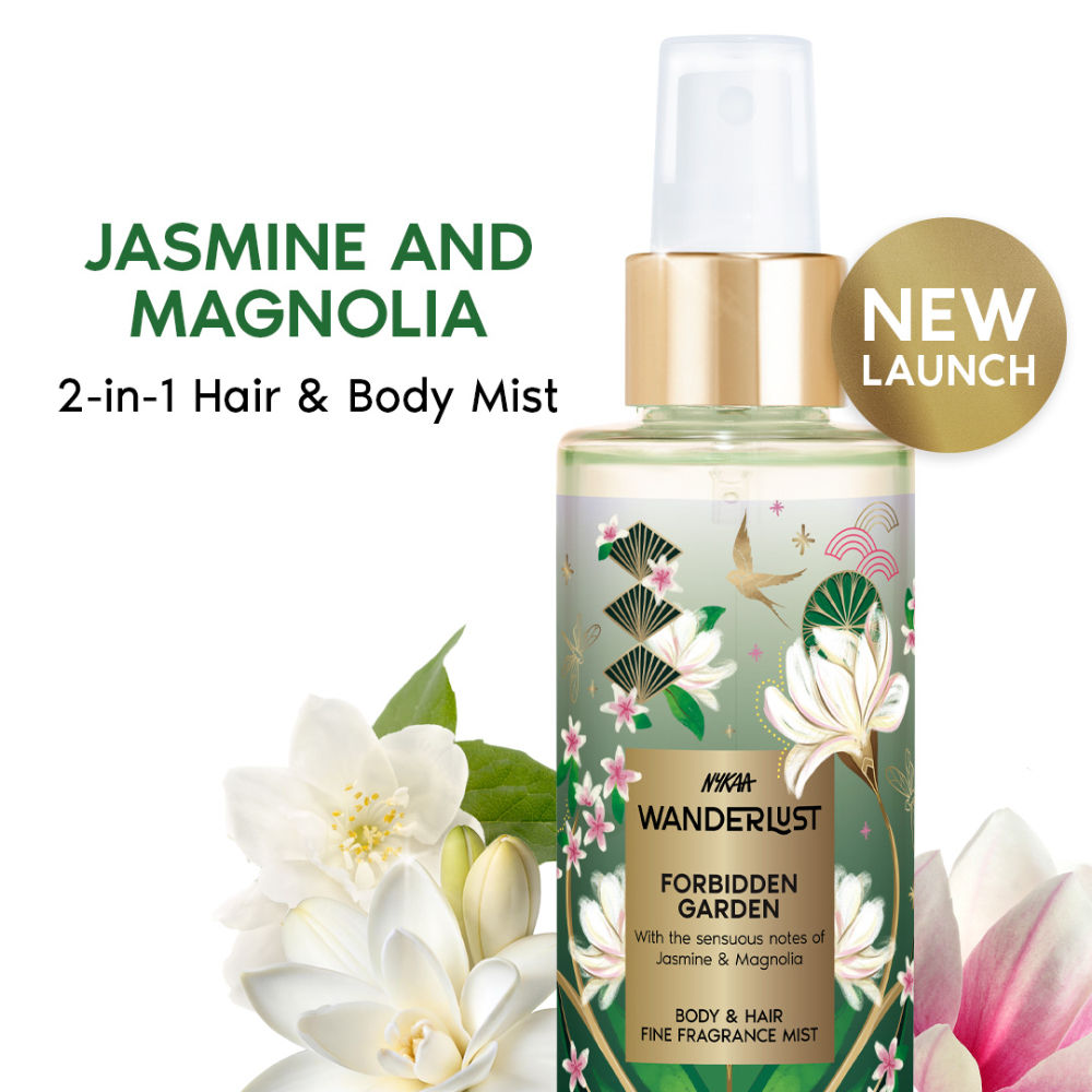 Nykaa Wanderlust French Lavender Perfume Body & Hair Mist, Long-lasting Fragrance