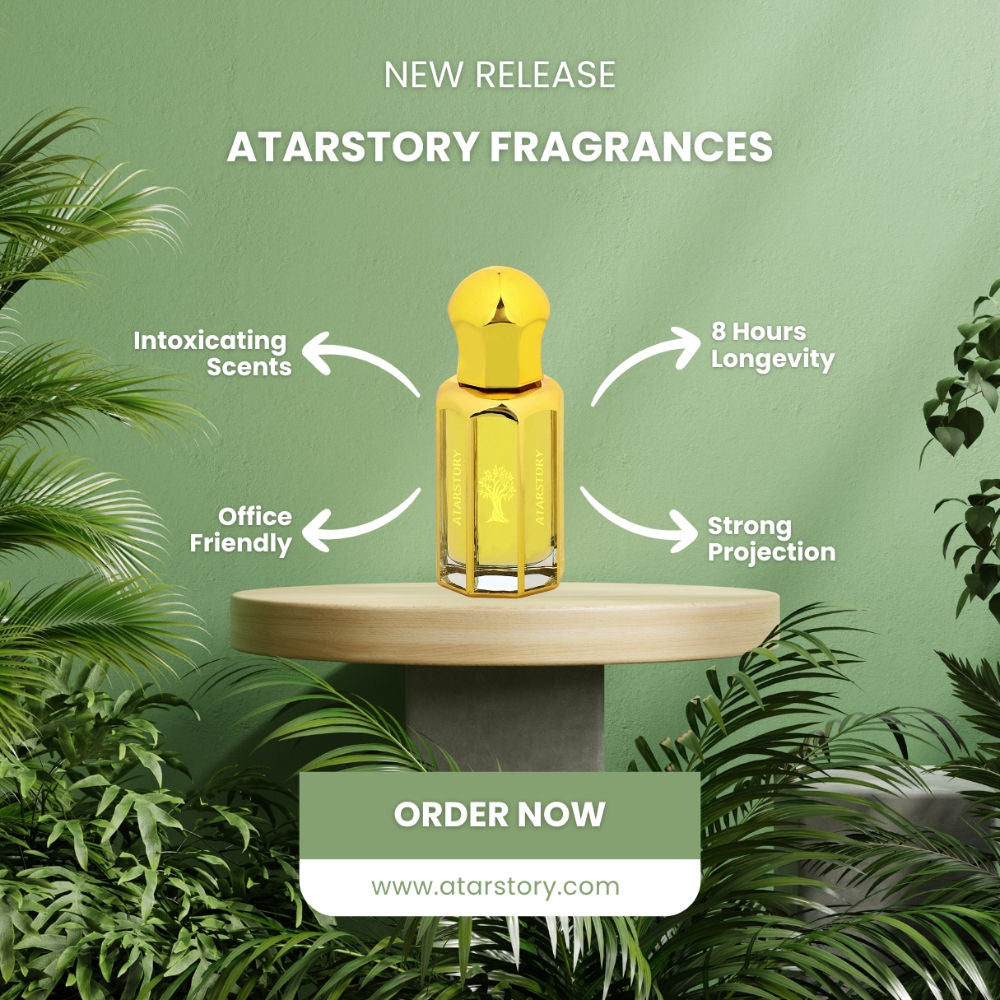 ATARSTORY Best Attar Alcohol Free Roll On - Black Magic