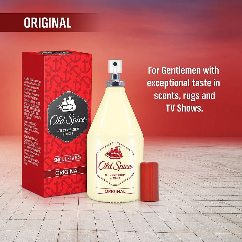 Old Spice Atomizer Original After Shave Lotion Smell Like A Men