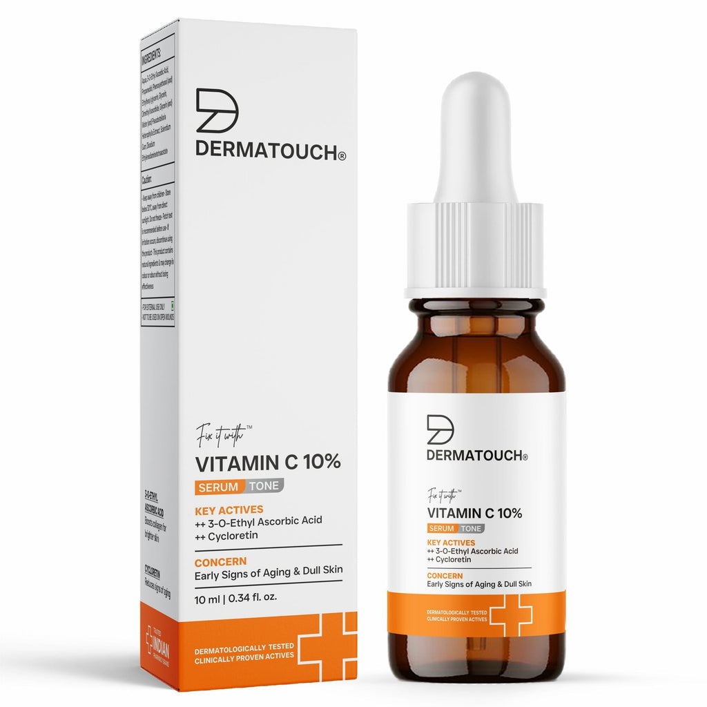 Dermatouch Vitamin C 10% Serum With Cycloretin Brightening, Firming & Anti-Aging Face Serum