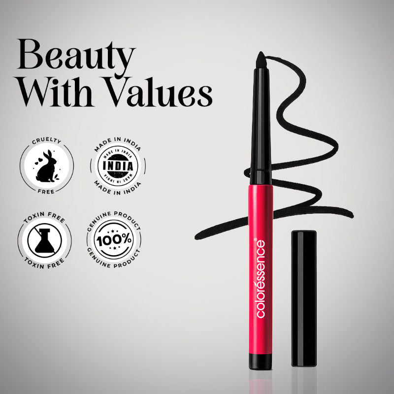 Coloressence Time To Prime Kajal Pencil - Black