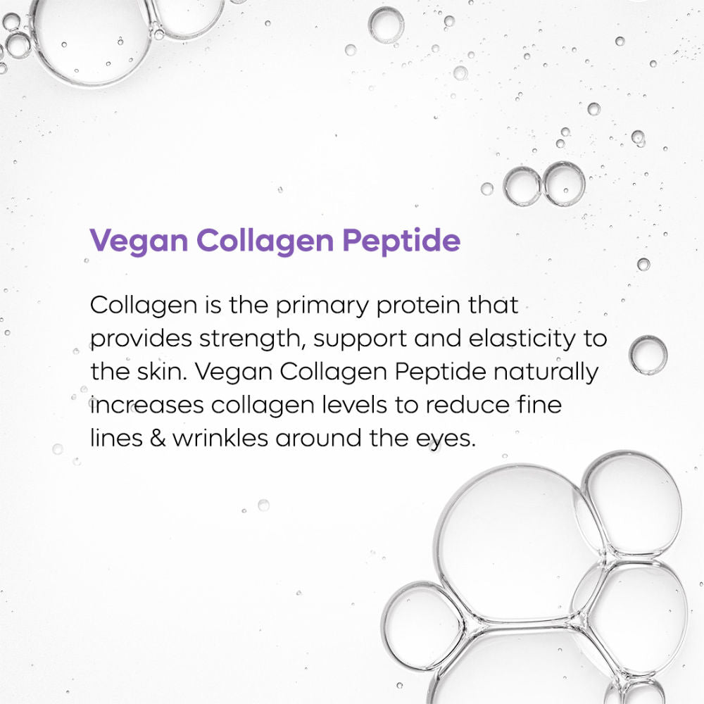 MCaffeine Anti Ageing Black Tea Hydrogel Under Eye Patches with Vegan Collagen Peptide