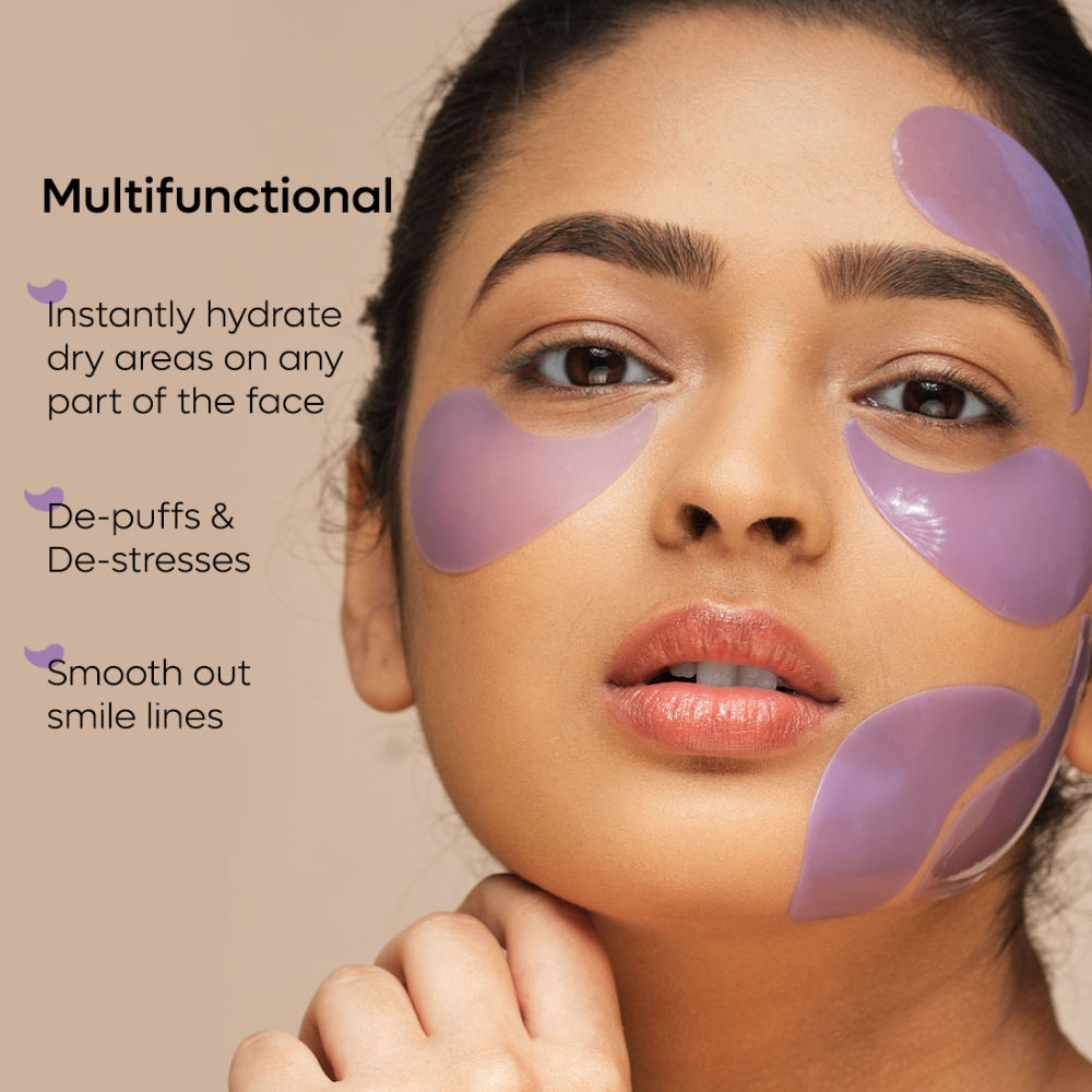 MCaffeine Anti Ageing Black Tea Hydrogel Under Eye Patches with Vegan Collagen Peptide