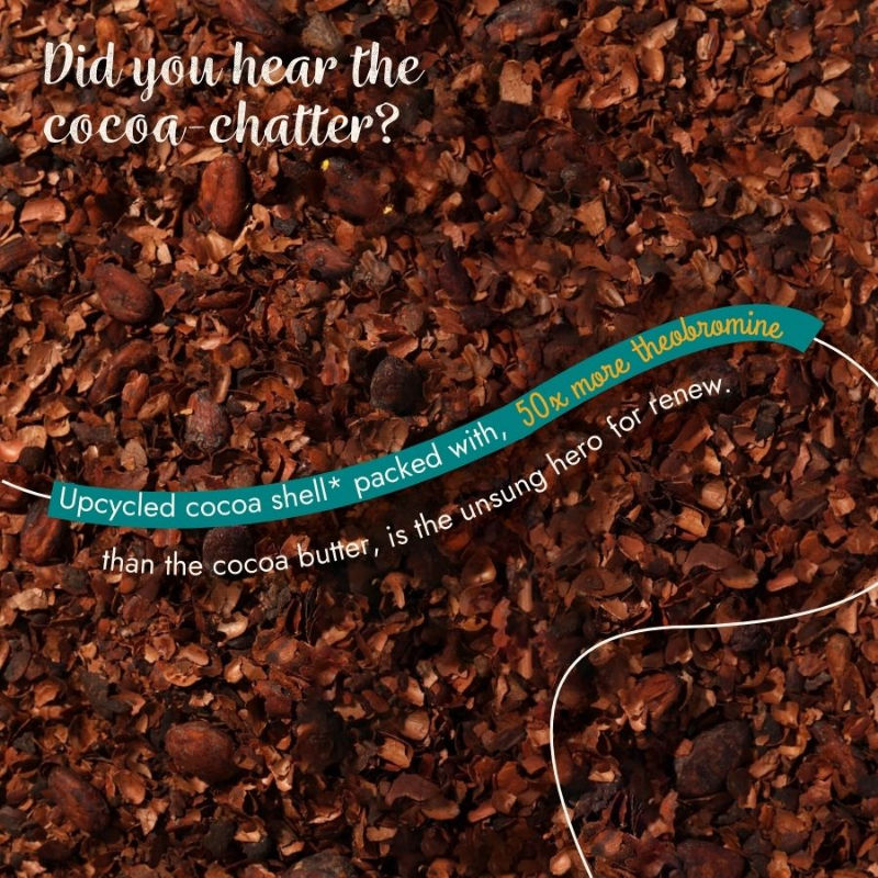 Uppeel Cocoa Shell Soft Touch Face Wash Smooths and Firms Skin for a Fresh After-Feel