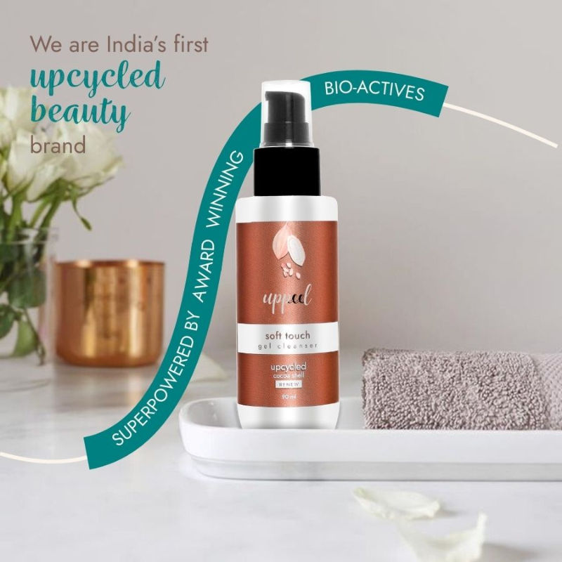 Uppeel Cocoa Shell Soft Touch Face Wash Smooths and Firms Skin for a Fresh After-Feel