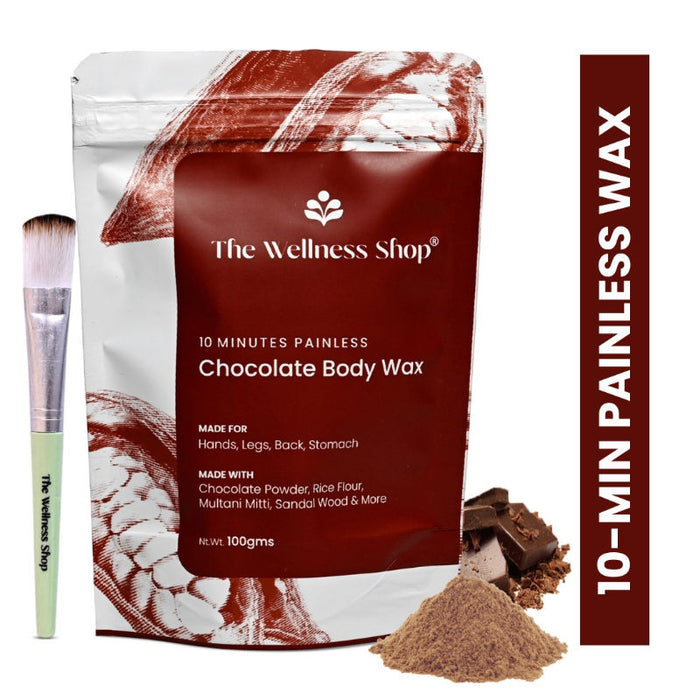 The Wellness Shop Chocolate Hair Removal Powder