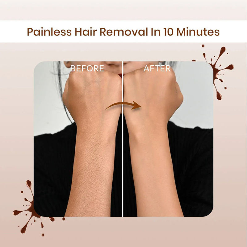 The Wellness Shop Chocolate Hair Removal Powder